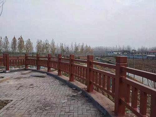 水泥仿木栏杆